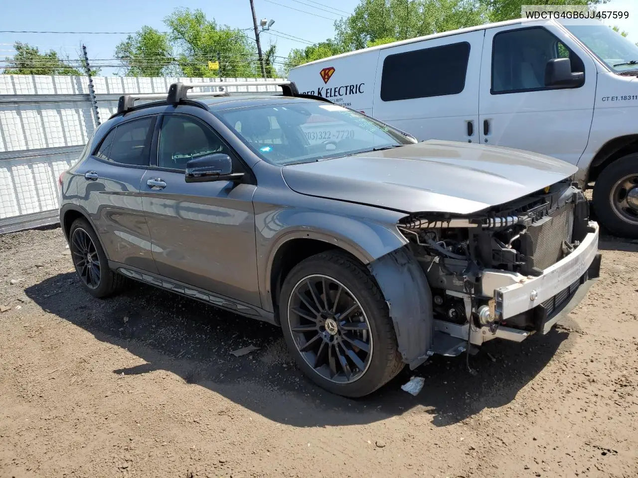2018 Mercedes-Benz Gla 250 4Matic VIN: WDCTG4GB6JJ457599 Lot: 56019255