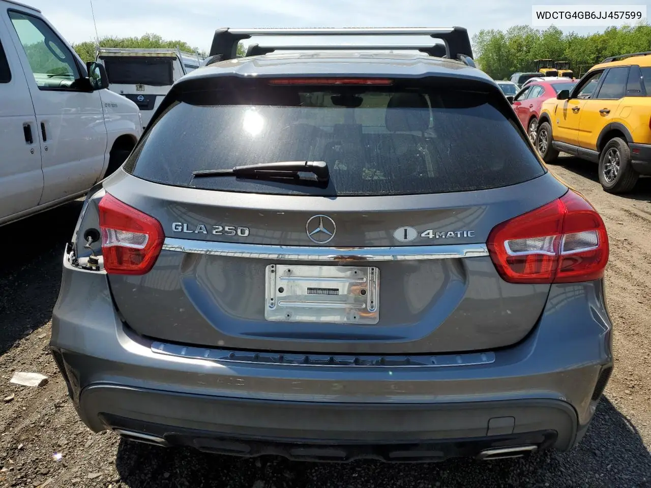 2018 Mercedes-Benz Gla 250 4Matic VIN: WDCTG4GB6JJ457599 Lot: 56019255