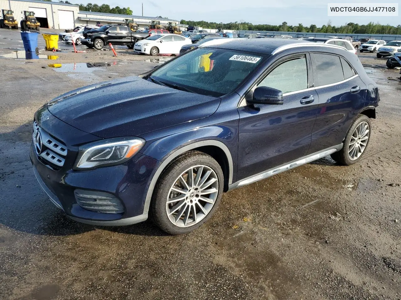 2018 Mercedes-Benz Gla 250 4Matic VIN: WDCTG4GB6JJ477108 Lot: 56106465