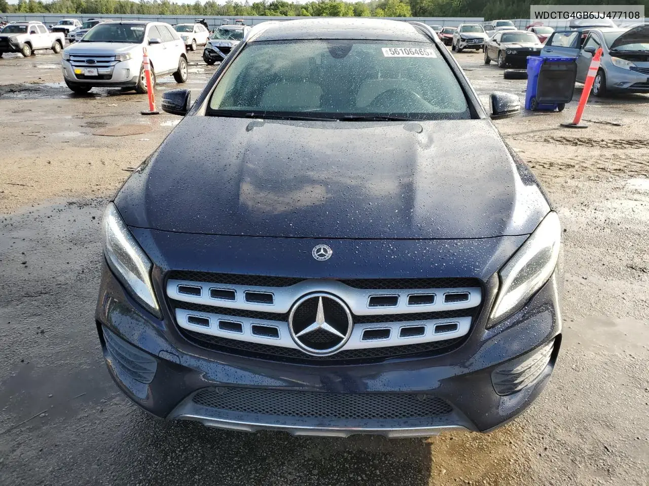 2018 Mercedes-Benz Gla 250 4Matic VIN: WDCTG4GB6JJ477108 Lot: 56106465