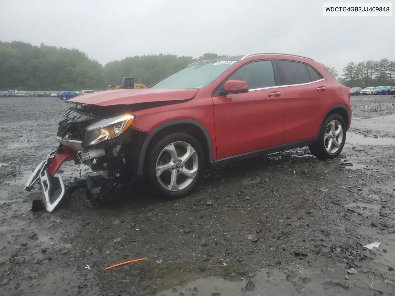 2018 Mercedes-Benz Gla 250 4Matic VIN: WDCTG4GB3JJ409848 Lot: 56109485
