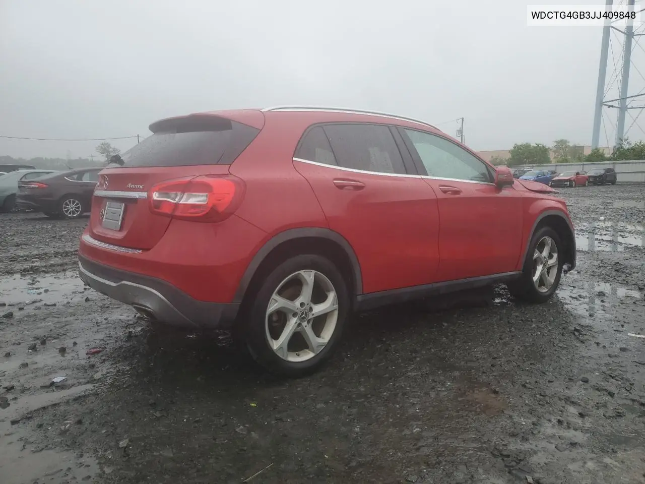 2018 Mercedes-Benz Gla 250 4Matic VIN: WDCTG4GB3JJ409848 Lot: 56109485