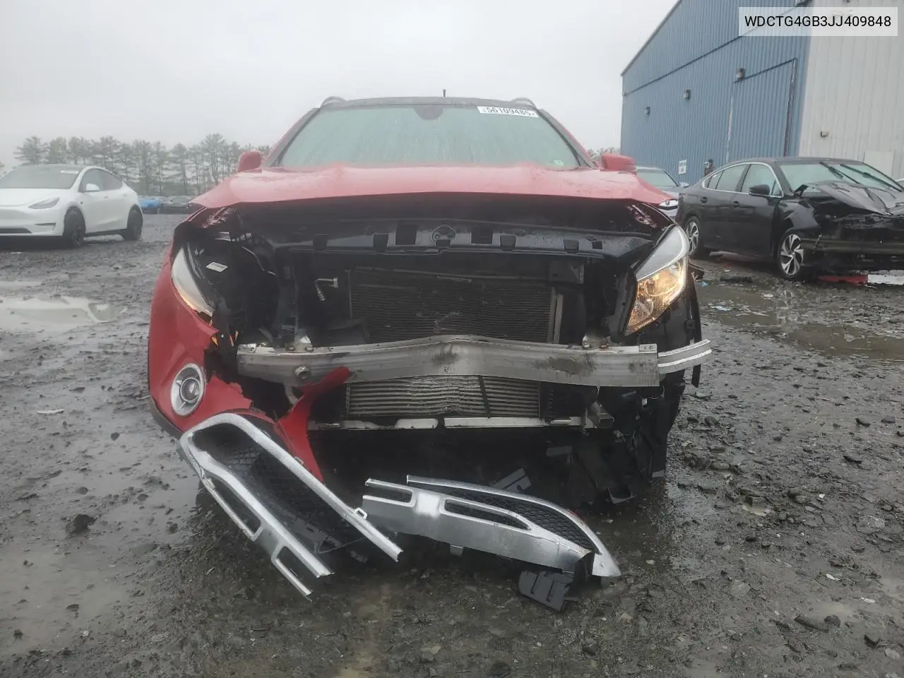 2018 Mercedes-Benz Gla 250 4Matic VIN: WDCTG4GB3JJ409848 Lot: 56109485