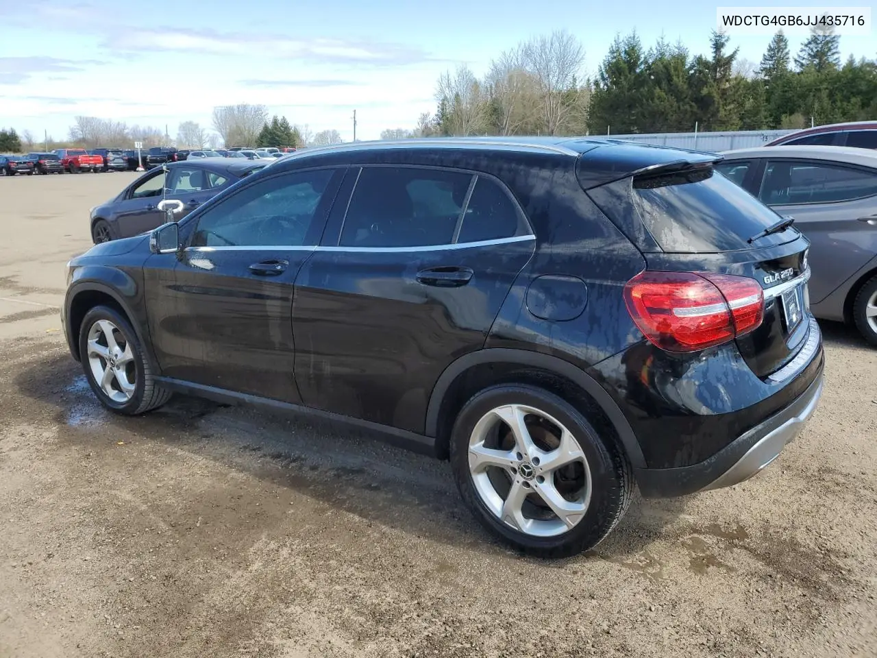 2018 Mercedes-Benz Gla 250 4Matic VIN: WDCTG4GB6JJ435716 Lot: 56256115