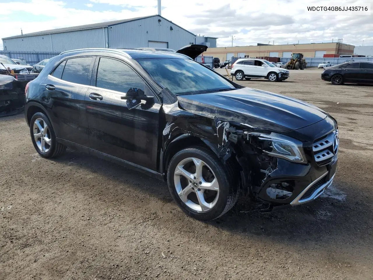 2018 Mercedes-Benz Gla 250 4Matic VIN: WDCTG4GB6JJ435716 Lot: 56256115