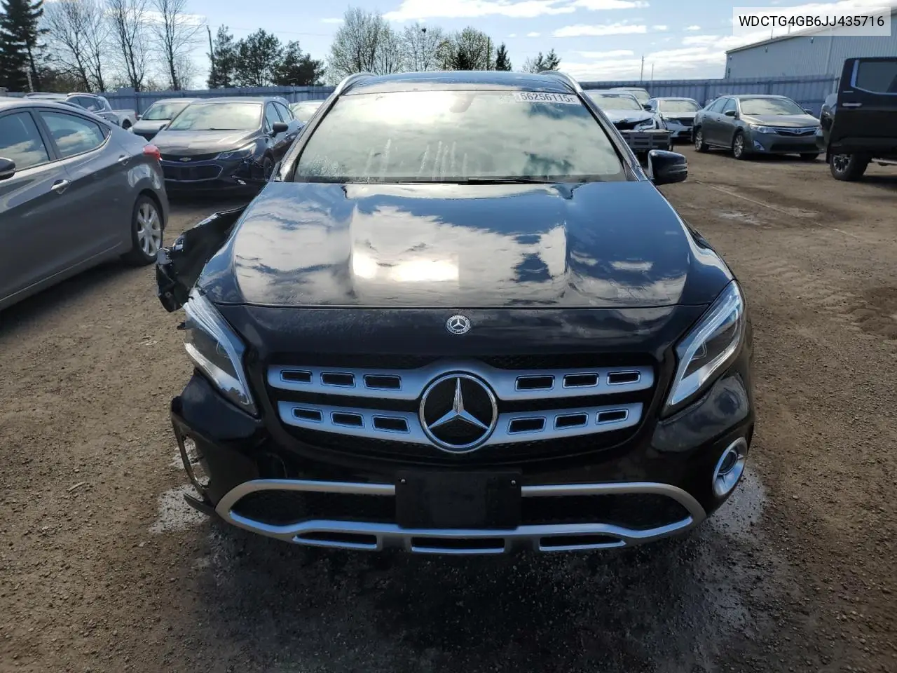 2018 Mercedes-Benz Gla 250 4Matic VIN: WDCTG4GB6JJ435716 Lot: 56256115