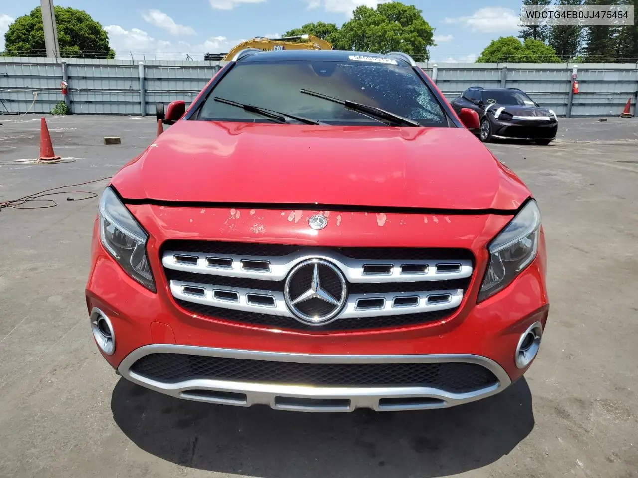 2018 Mercedes-Benz Gla 250 VIN: WDCTG4EB0JJ475454 Lot: 58535515