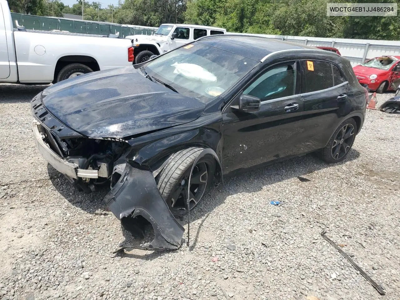 2018 Mercedes-Benz Gla 250 VIN: WDCTG4EB1JJ486284 Lot: 59072665