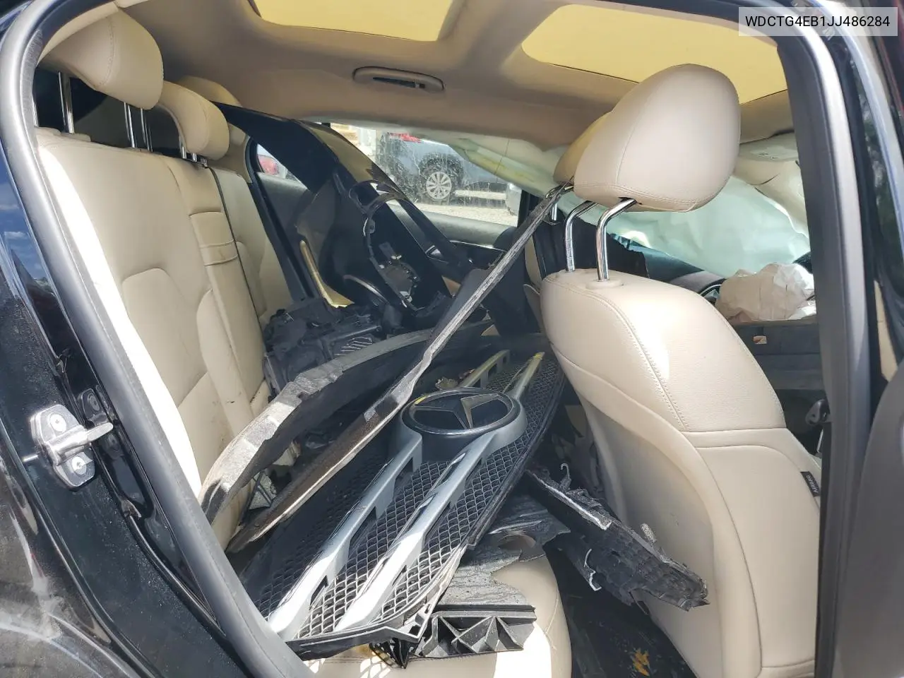 2018 Mercedes-Benz Gla 250 VIN: WDCTG4EB1JJ486284 Lot: 59072665