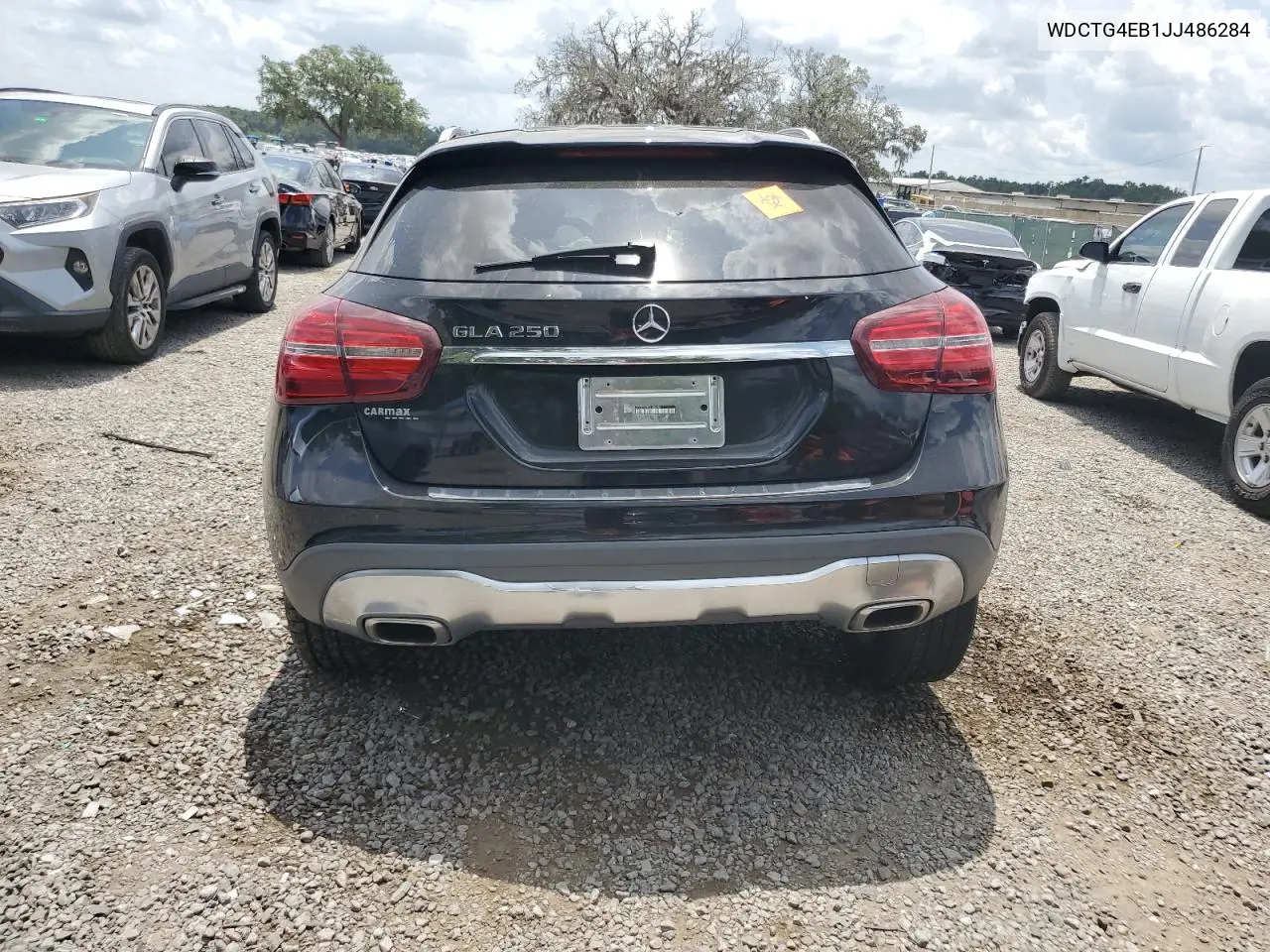 2018 Mercedes-Benz Gla 250 VIN: WDCTG4EB1JJ486284 Lot: 59072665