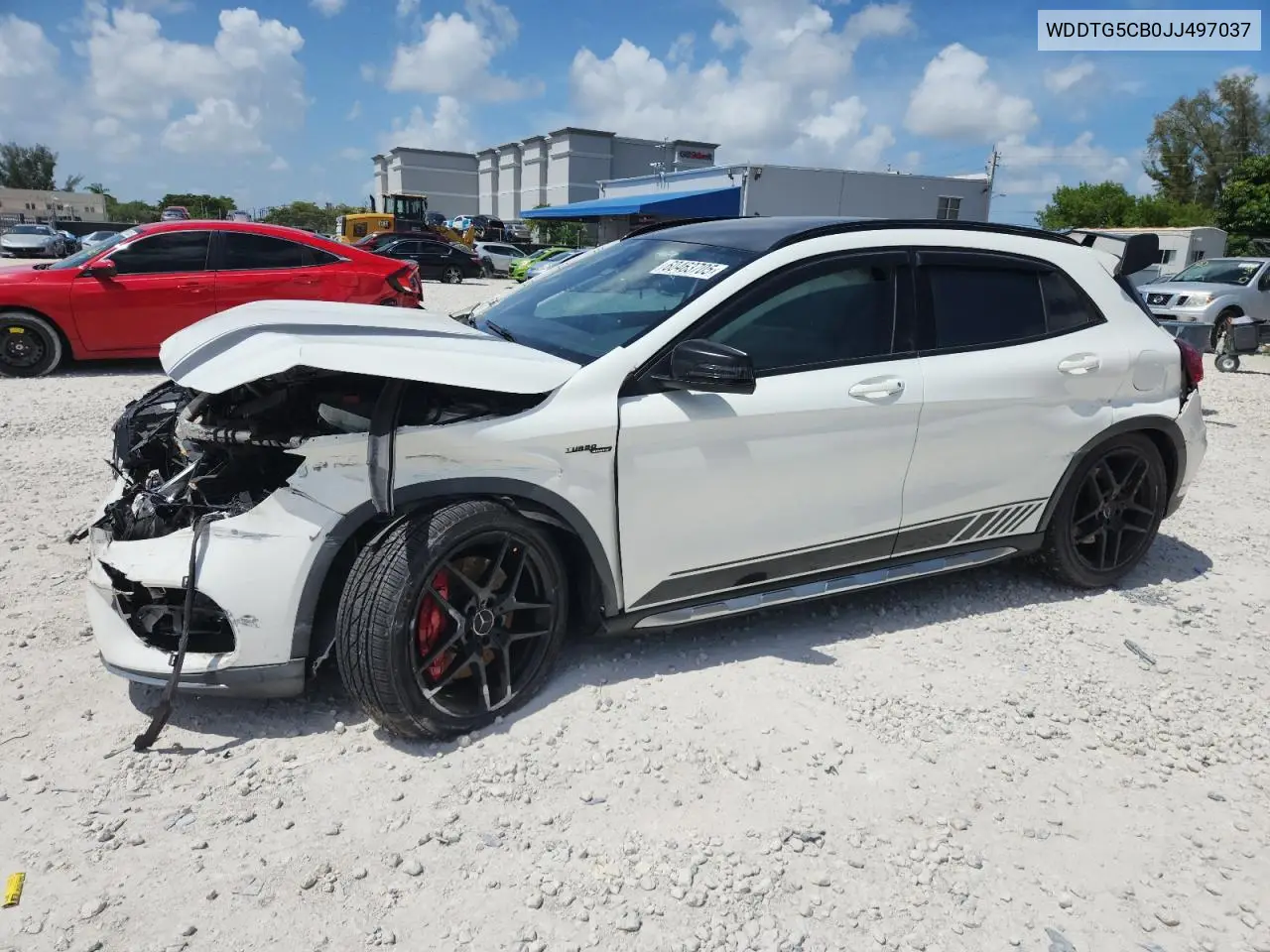 2018 Mercedes-Benz Gla 45 Amg VIN: WDDTG5CB0JJ497037 Lot: 60463705