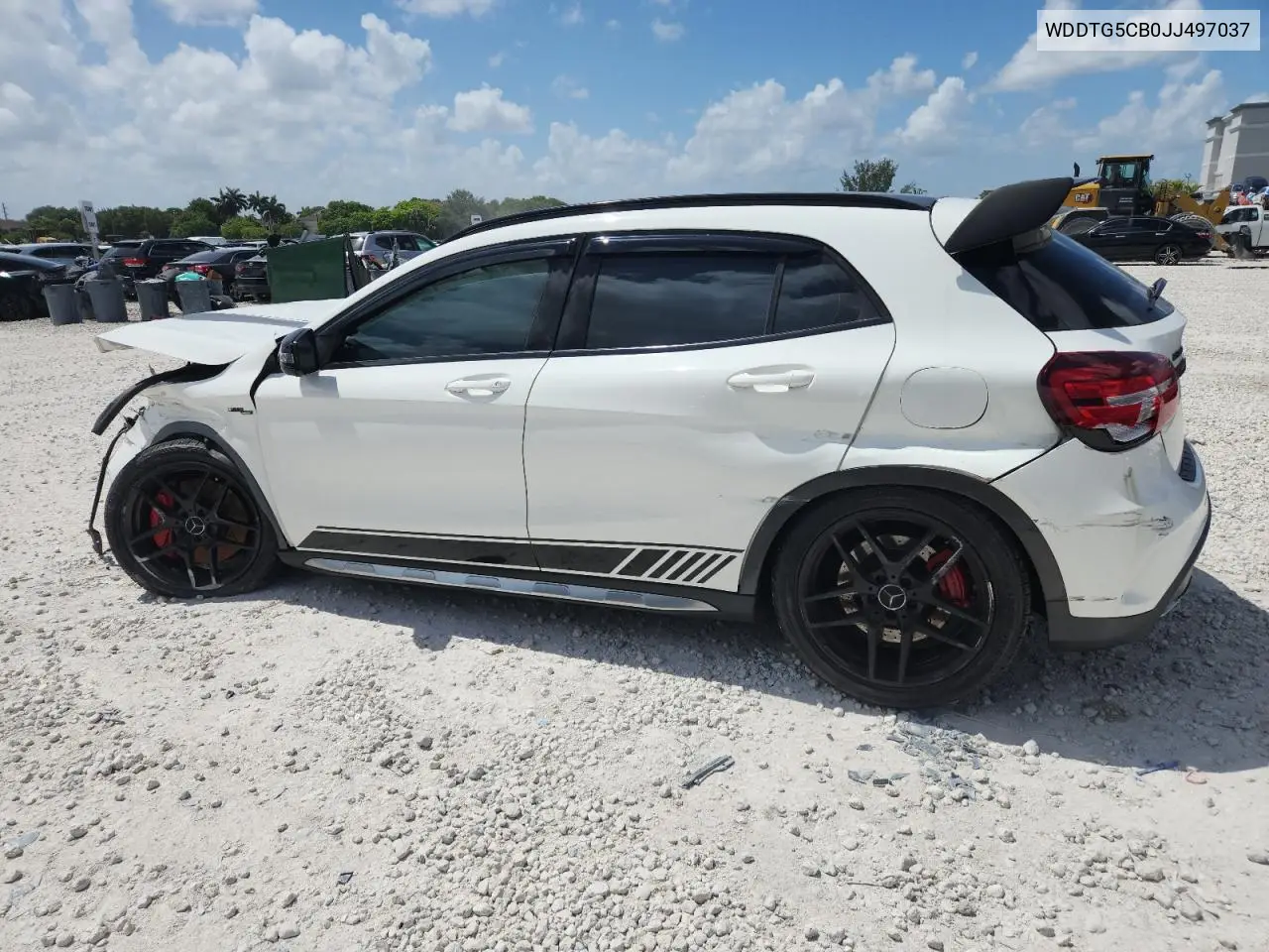 2018 Mercedes-Benz Gla 45 Amg VIN: WDDTG5CB0JJ497037 Lot: 60463705