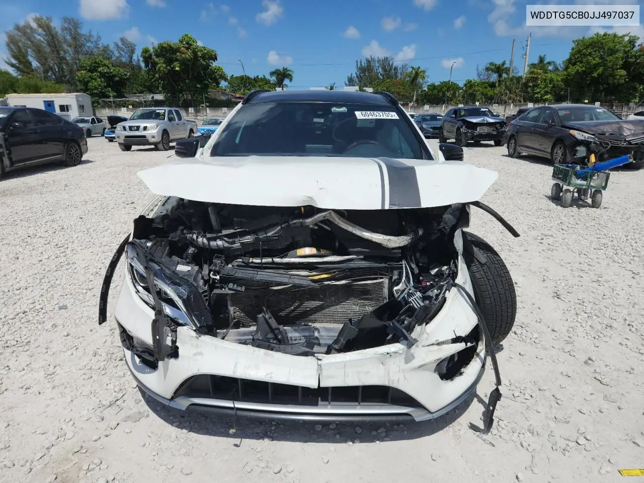 2018 Mercedes-Benz Gla 45 Amg VIN: WDDTG5CB0JJ497037 Lot: 60463705