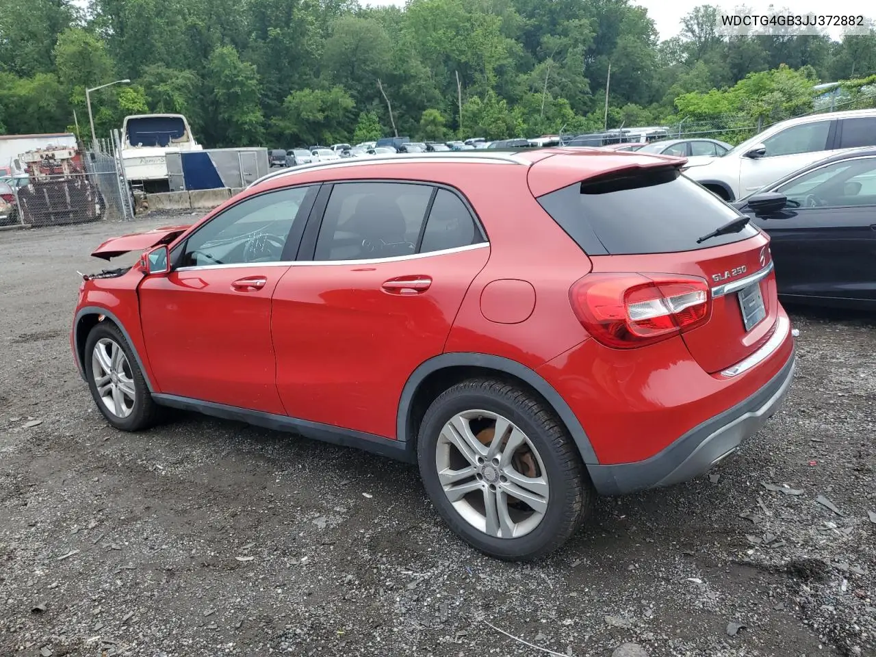 2018 Mercedes-Benz Gla 250 4Matic VIN: WDCTG4GB3JJ372882 Lot: 60721675