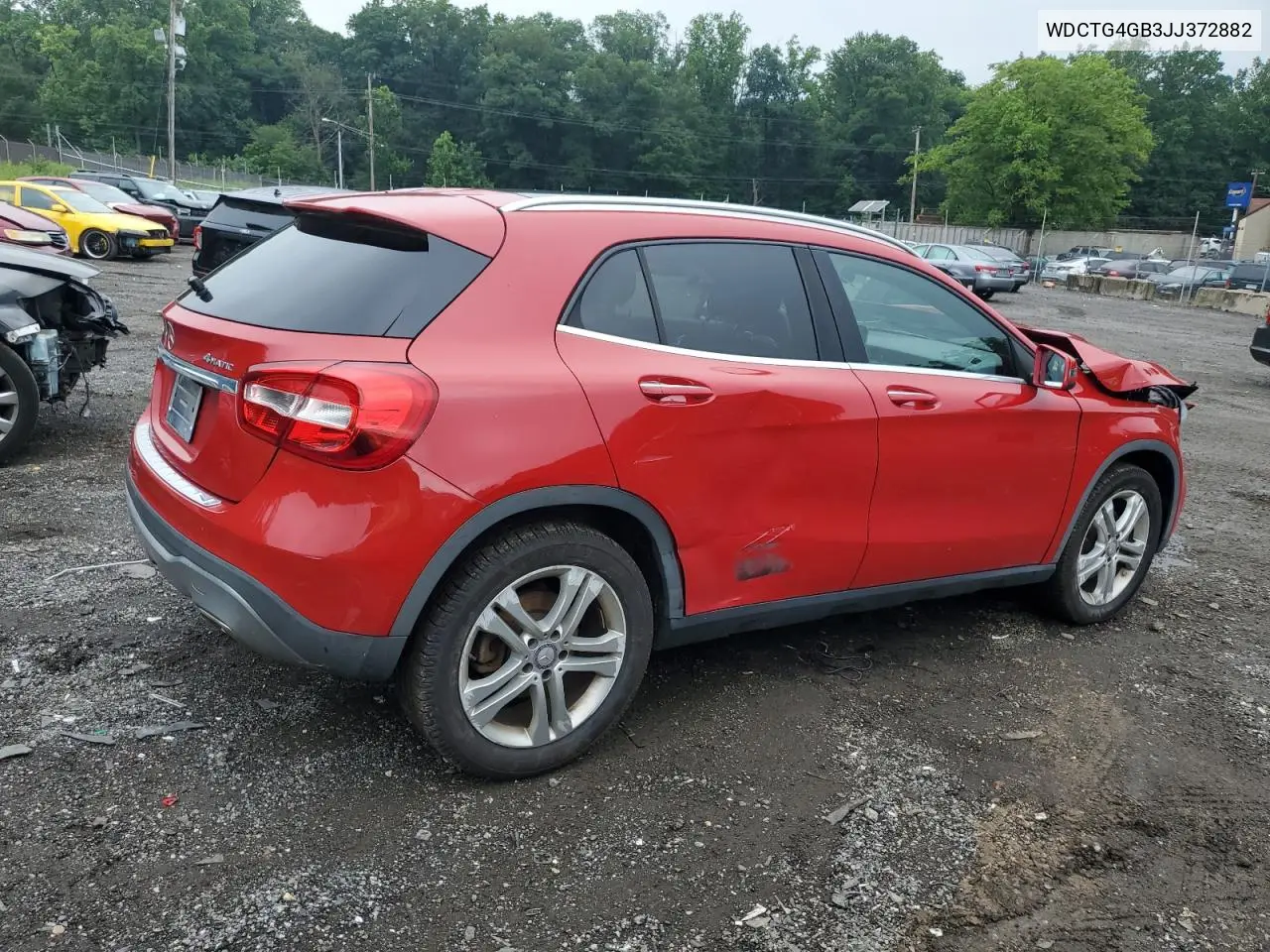 2018 Mercedes-Benz Gla 250 4Matic VIN: WDCTG4GB3JJ372882 Lot: 60721675