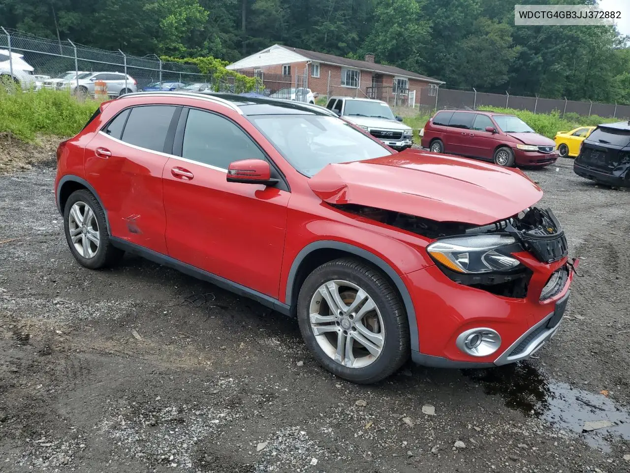 2018 Mercedes-Benz Gla 250 4Matic VIN: WDCTG4GB3JJ372882 Lot: 60721675