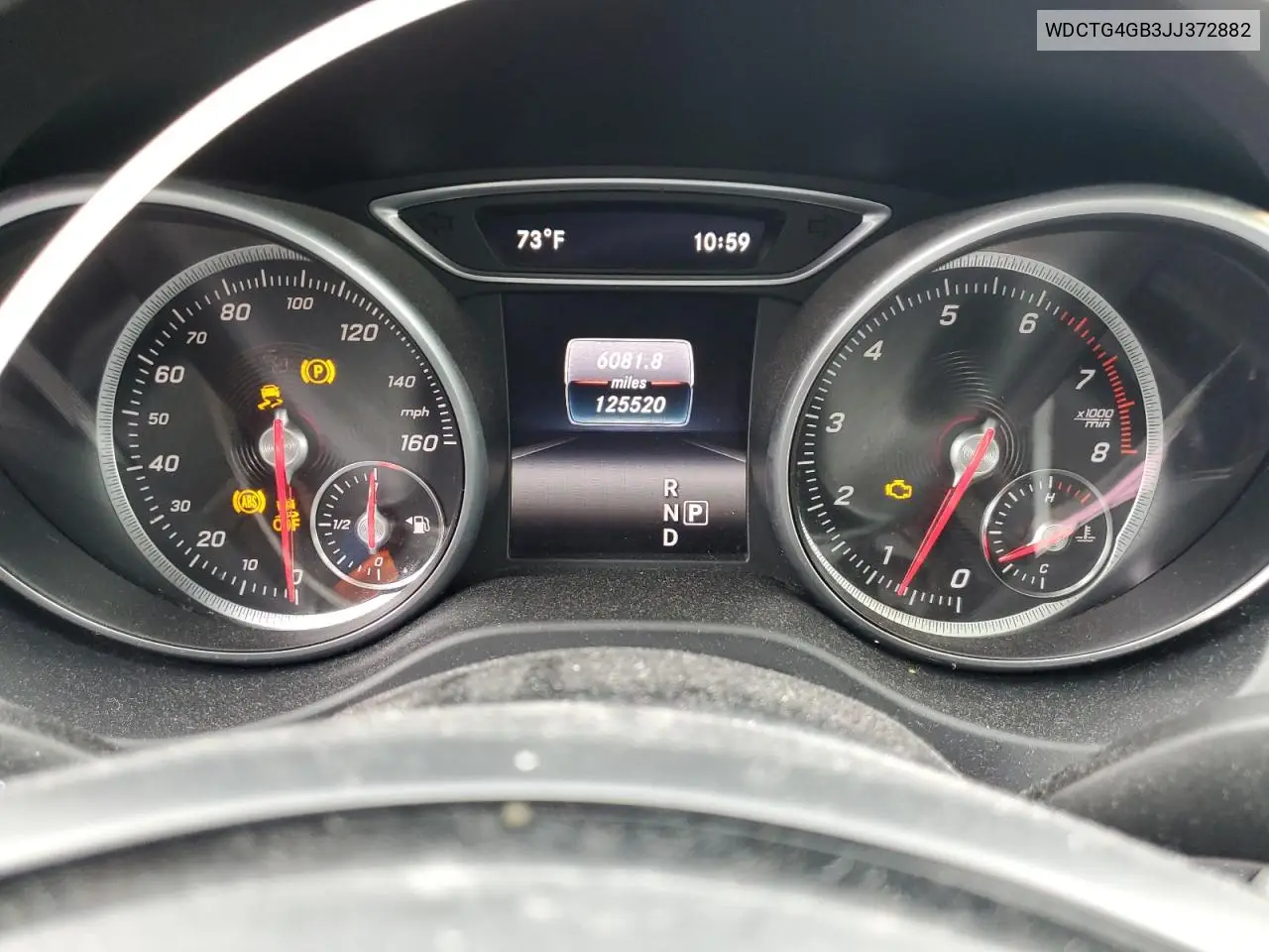 2018 Mercedes-Benz Gla 250 4Matic VIN: WDCTG4GB3JJ372882 Lot: 60721675