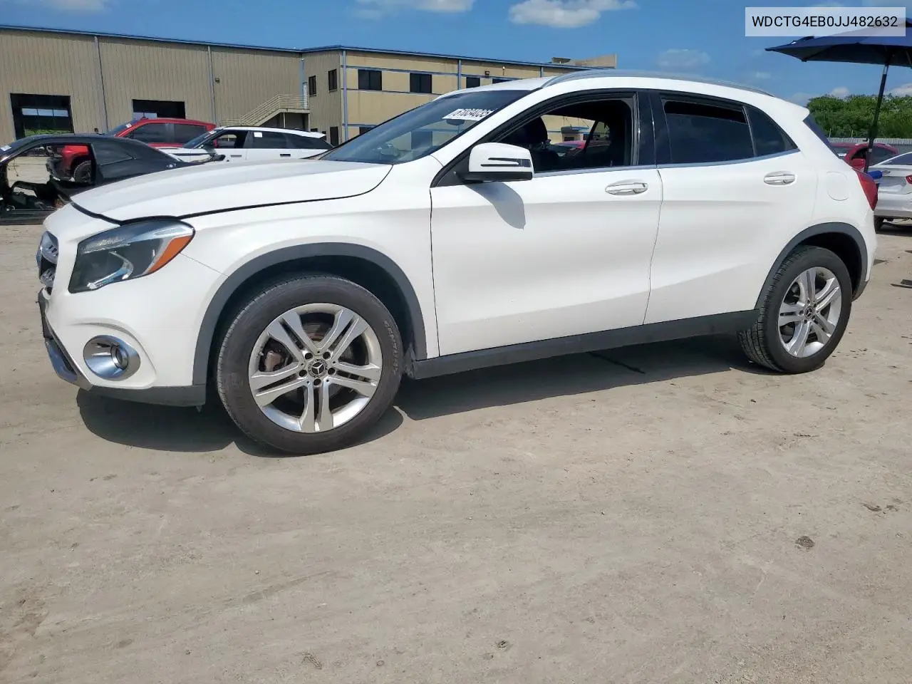 2018 Mercedes-Benz Gla 250 VIN: WDCTG4EB0JJ482632 Lot: 61034035