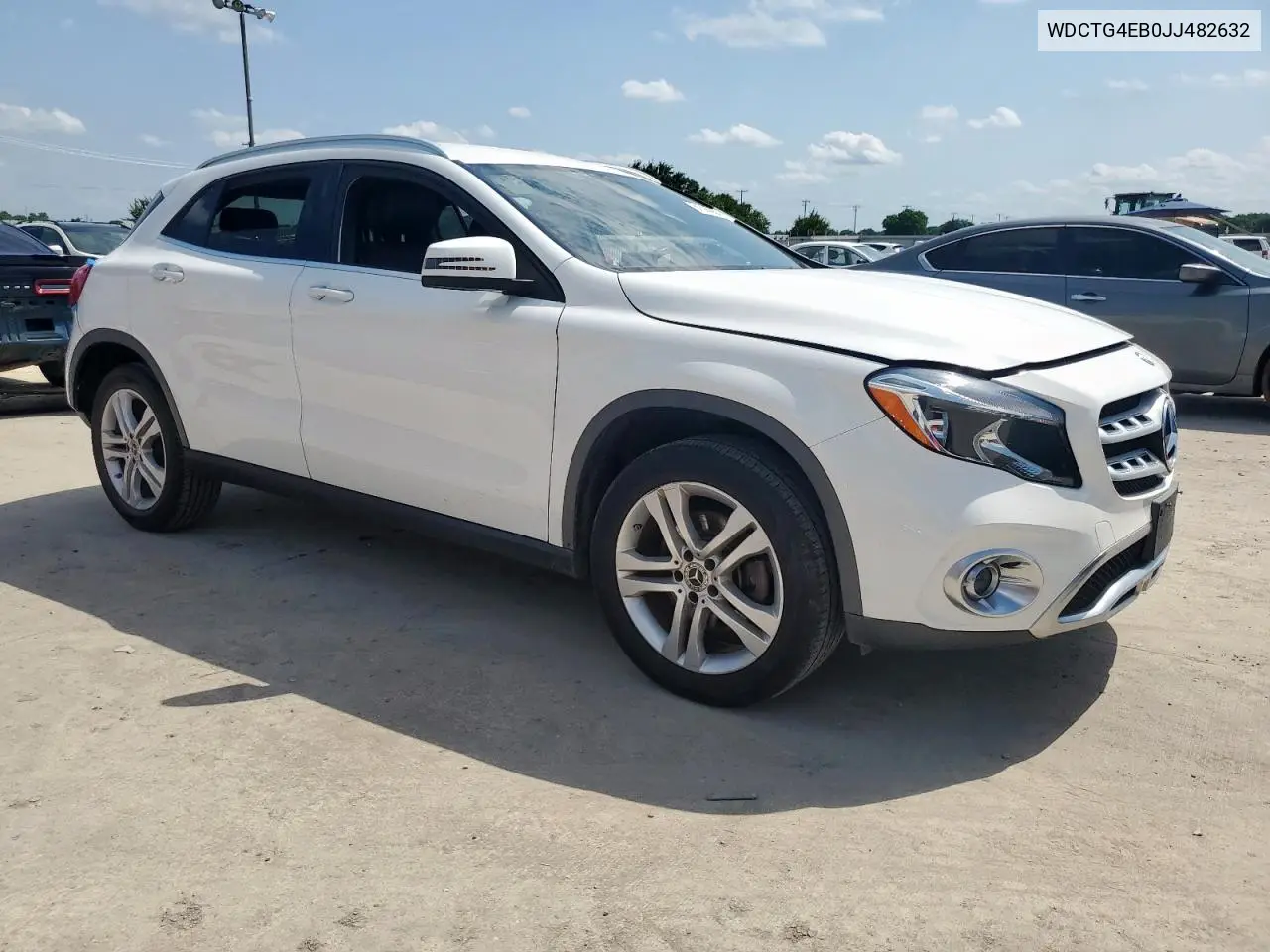 2018 Mercedes-Benz Gla 250 VIN: WDCTG4EB0JJ482632 Lot: 61034035