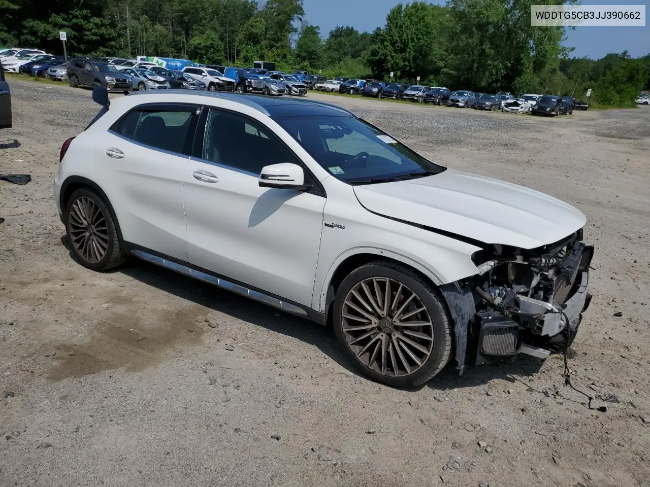 2018 Mercedes-Benz Gla 45 Amg VIN: WDDTG5CB3JJ390662 Lot: 61218725