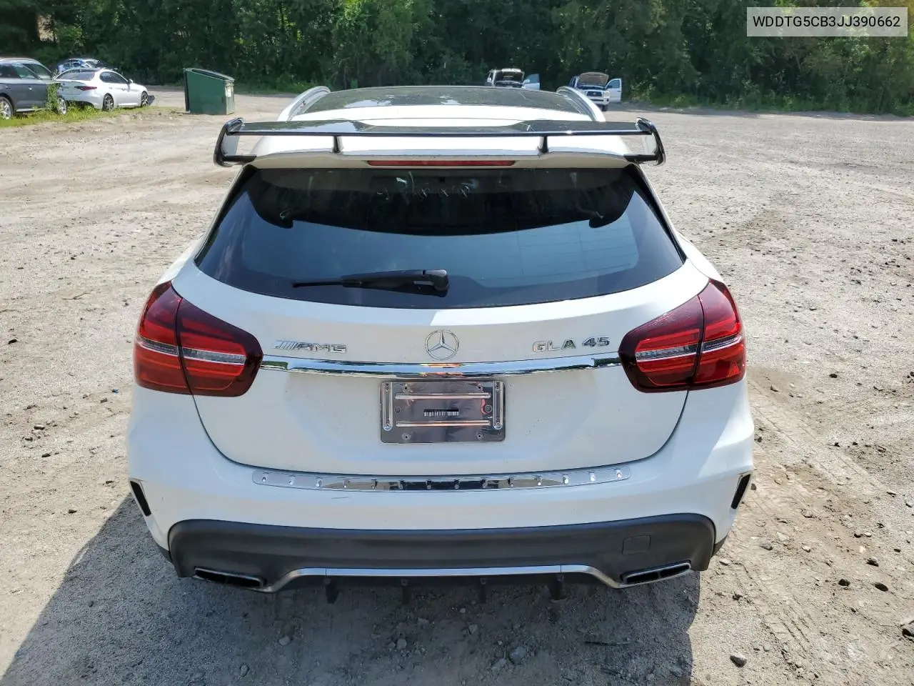 2018 Mercedes-Benz Gla 45 Amg VIN: WDDTG5CB3JJ390662 Lot: 61218725