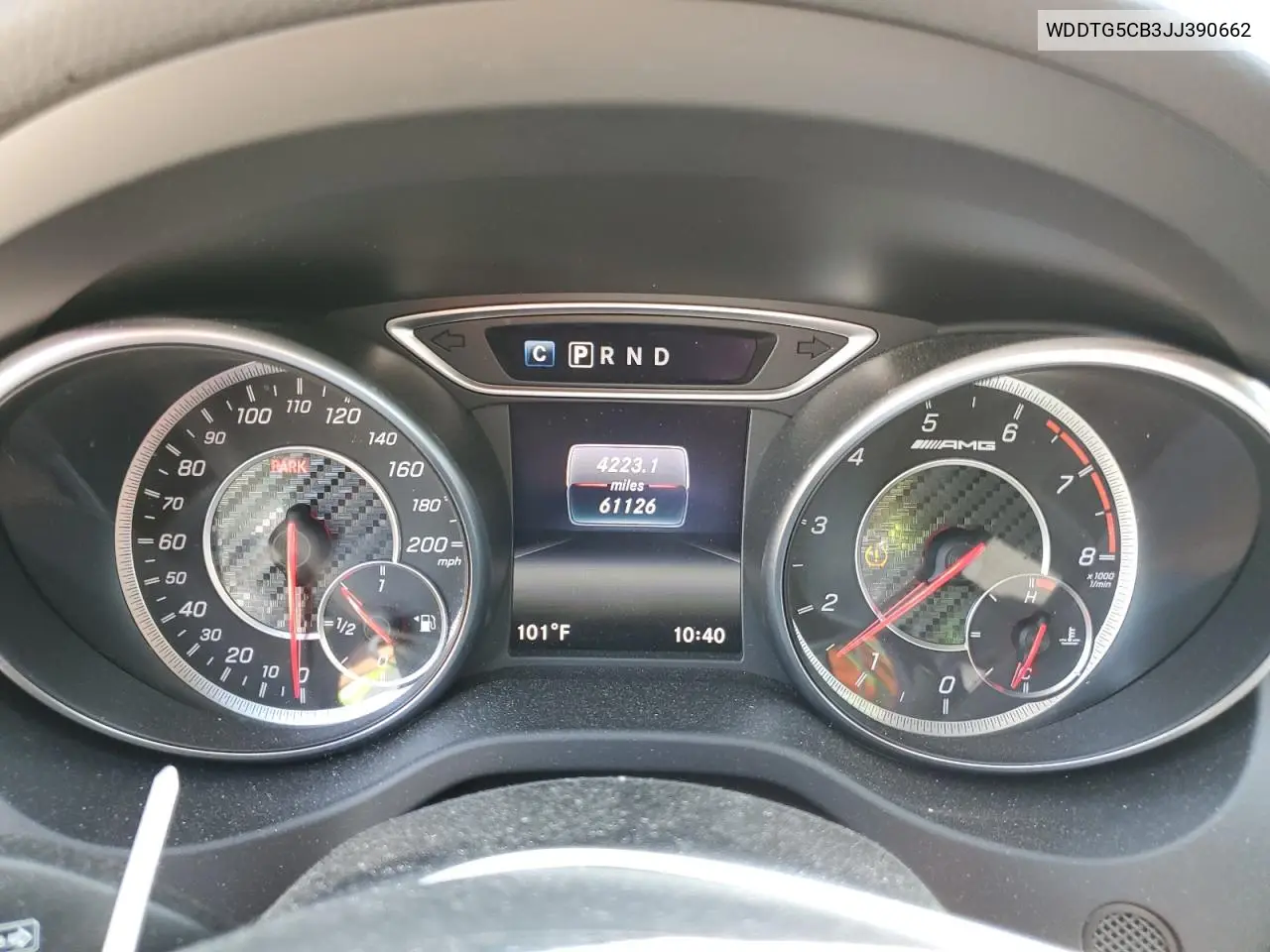 2018 Mercedes-Benz Gla 45 Amg VIN: WDDTG5CB3JJ390662 Lot: 61218725