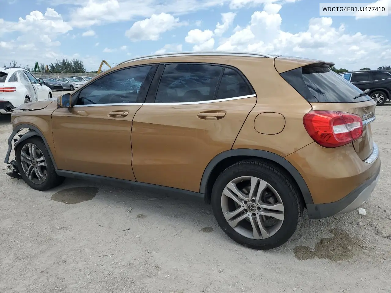 2018 Mercedes-Benz Gla 250 VIN: WDCTG4EB1JJ477410 Lot: 61309905