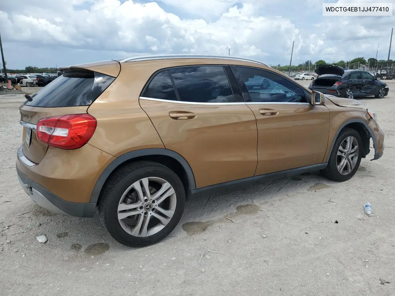 2018 Mercedes-Benz Gla 250 VIN: WDCTG4EB1JJ477410 Lot: 61309905