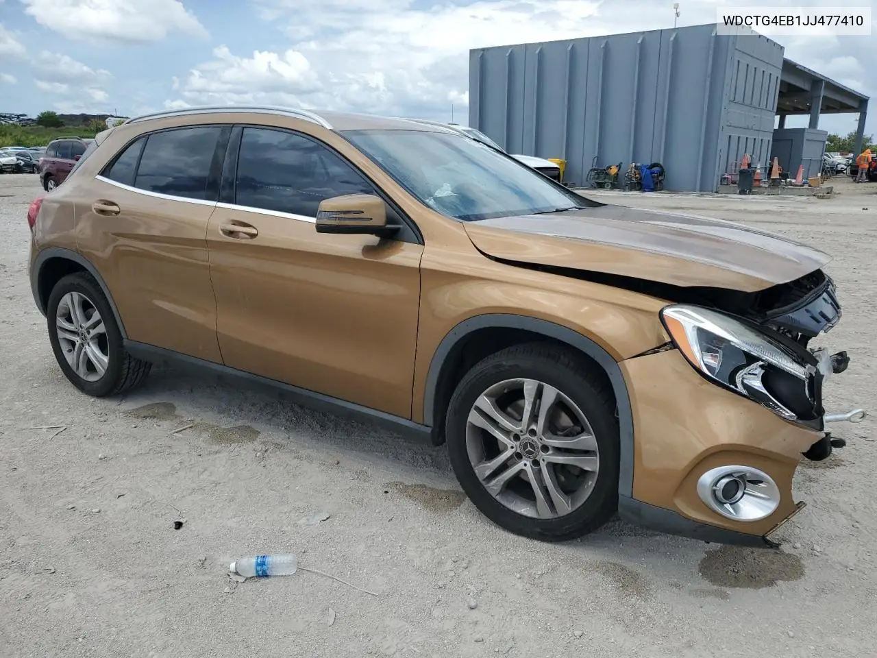 2018 Mercedes-Benz Gla 250 VIN: WDCTG4EB1JJ477410 Lot: 61309905