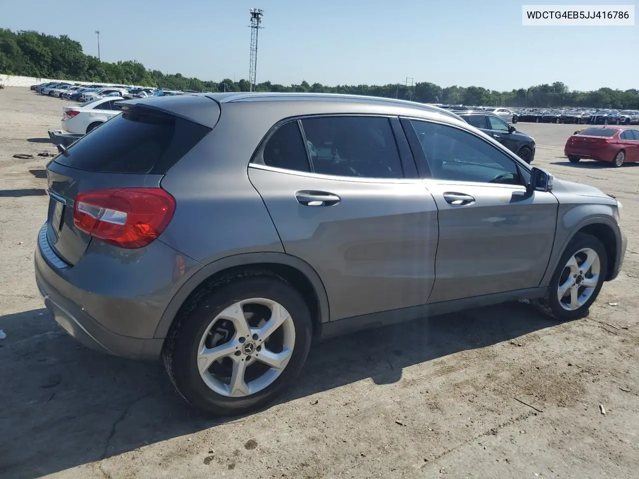 2018 Mercedes-Benz Gla 250 VIN: WDCTG4EB5JJ416786 Lot: 61495365