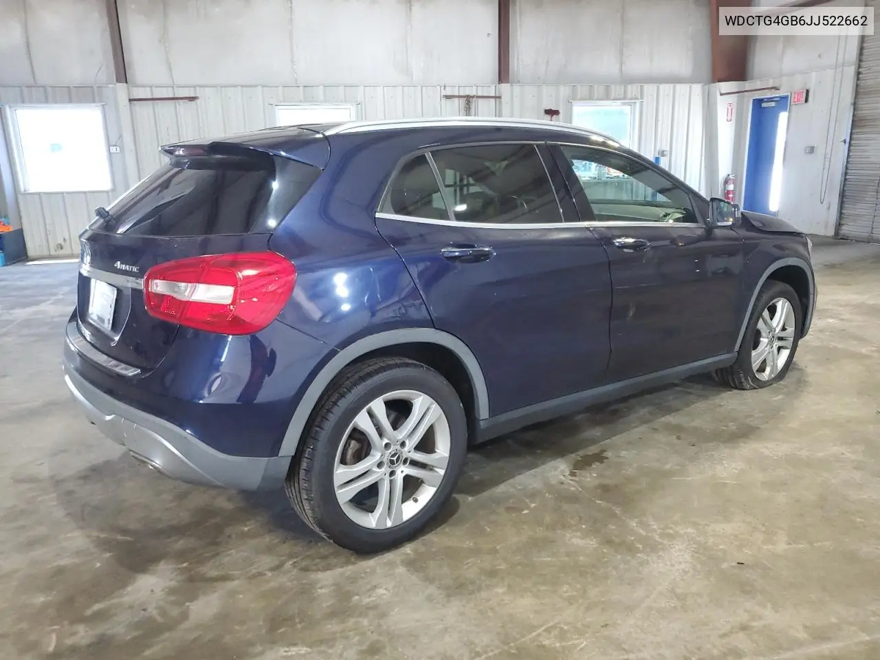 2018 Mercedes-Benz Gla 250 4Matic VIN: WDCTG4GB6JJ522662 Lot: 61497835