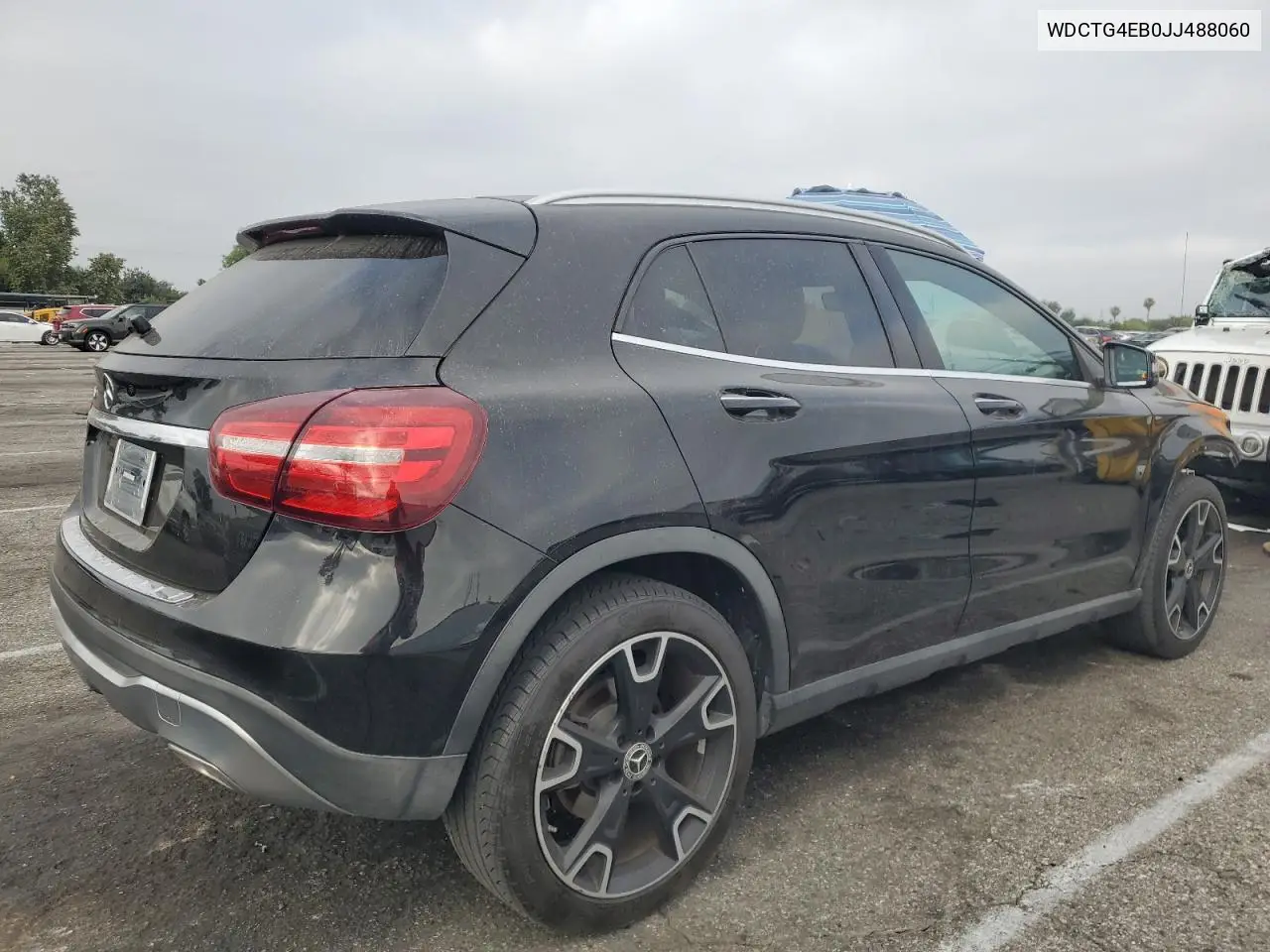 2018 Mercedes-Benz Gla 250 VIN: WDCTG4EB0JJ488060 Lot: 61664865