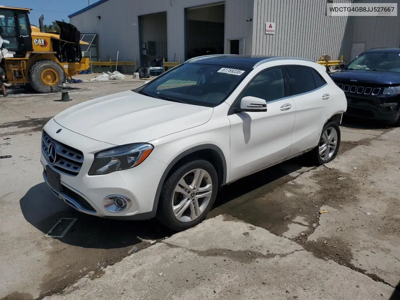 2018 Mercedes-Benz Gla 250 4Matic VIN: WDCTG4GB8JJ527667 Lot: 61769335