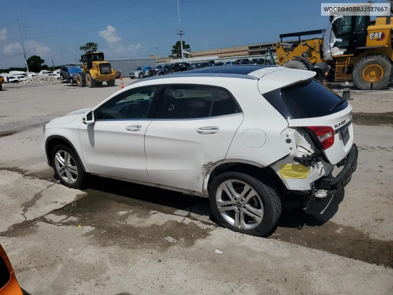2018 Mercedes-Benz Gla 250 4Matic VIN: WDCTG4GB8JJ527667 Lot: 61769335