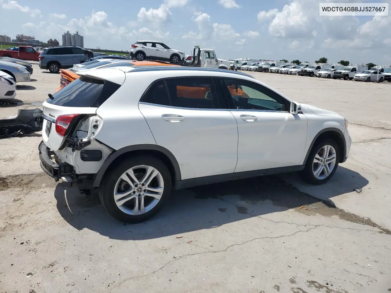 2018 Mercedes-Benz Gla 250 4Matic VIN: WDCTG4GB8JJ527667 Lot: 61769335