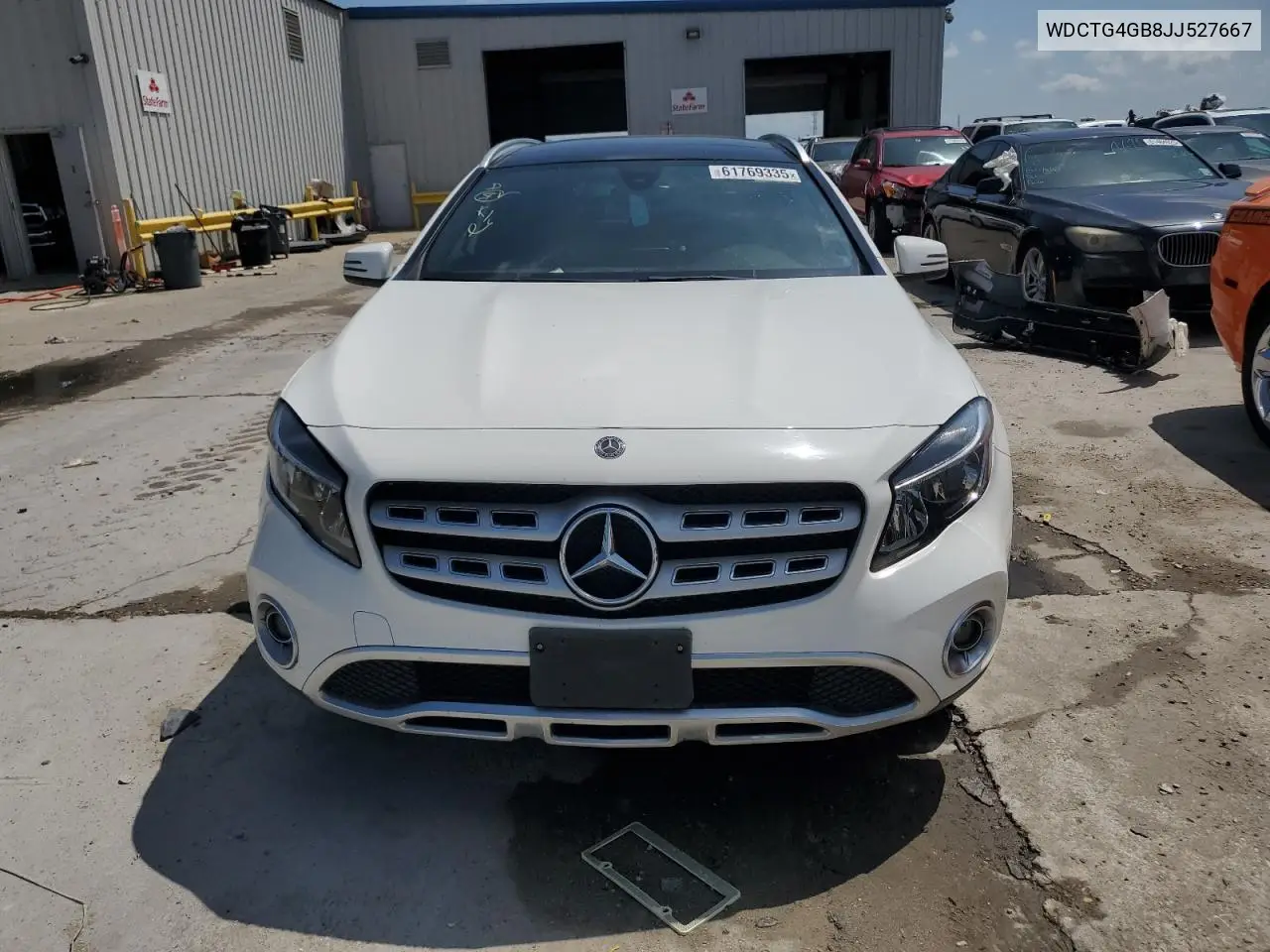 2018 Mercedes-Benz Gla 250 4Matic VIN: WDCTG4GB8JJ527667 Lot: 61769335