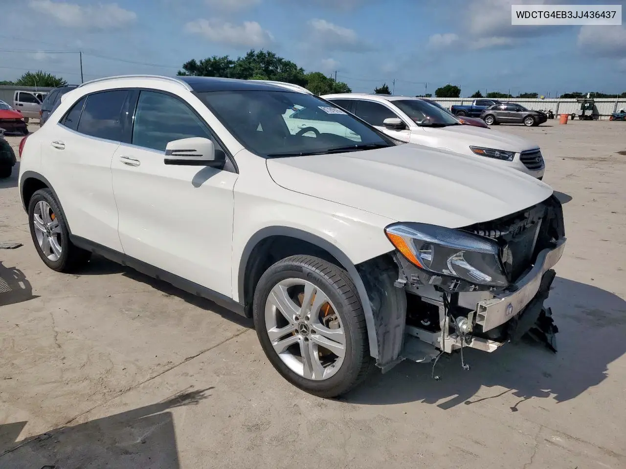 2018 Mercedes-Benz Gla 250 VIN: WDCTG4EB3JJ436437 Lot: 61791915