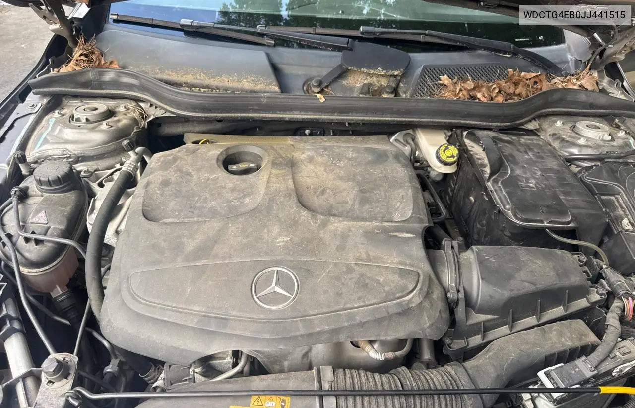 2018 Mercedes-Benz Gla 250 VIN: WDCTG4EB0JJ441515 Lot: 61873545