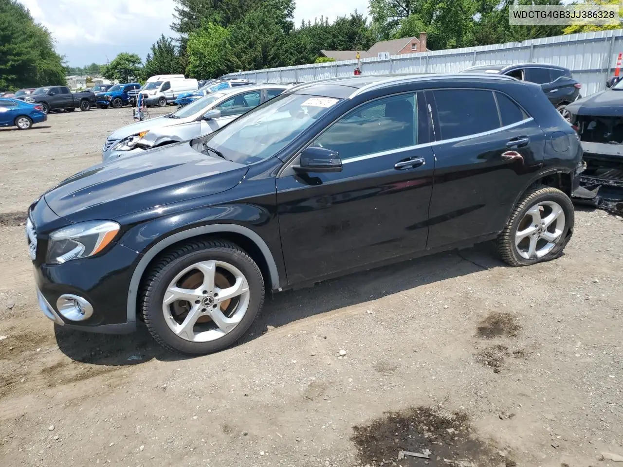 2018 Mercedes-Benz Gla 250 4Matic VIN: WDCTG4GB3JJ386328 Lot: 62015475