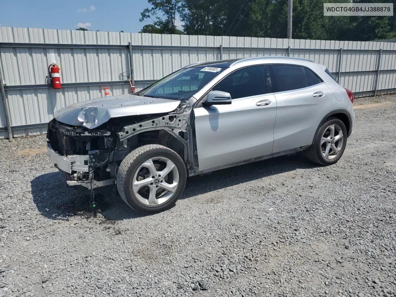 2018 Mercedes-Benz Gla 250 4Matic VIN: WDCTG4GB4JJ388878 Lot: 62166985