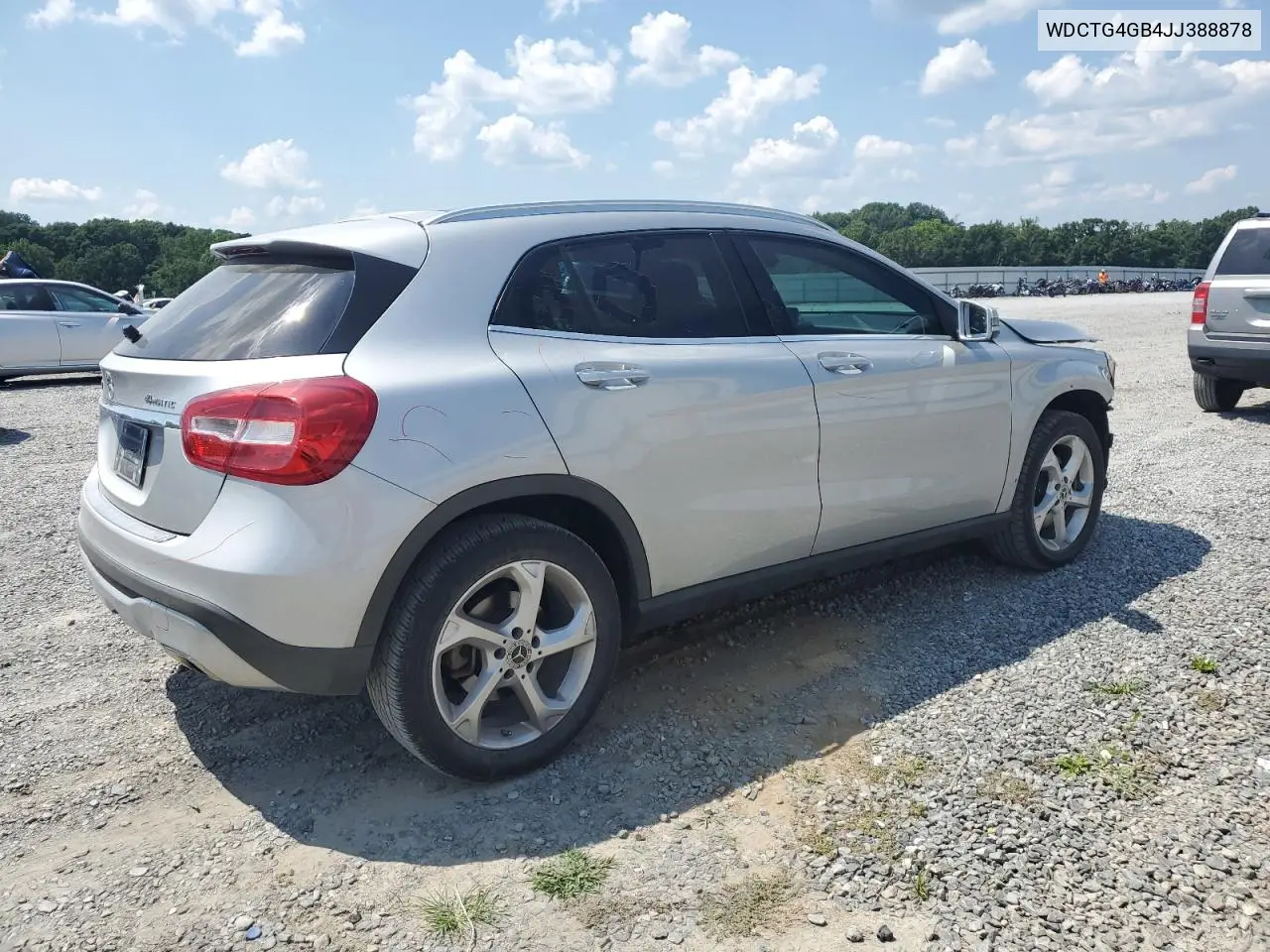 2018 Mercedes-Benz Gla 250 4Matic VIN: WDCTG4GB4JJ388878 Lot: 62166985