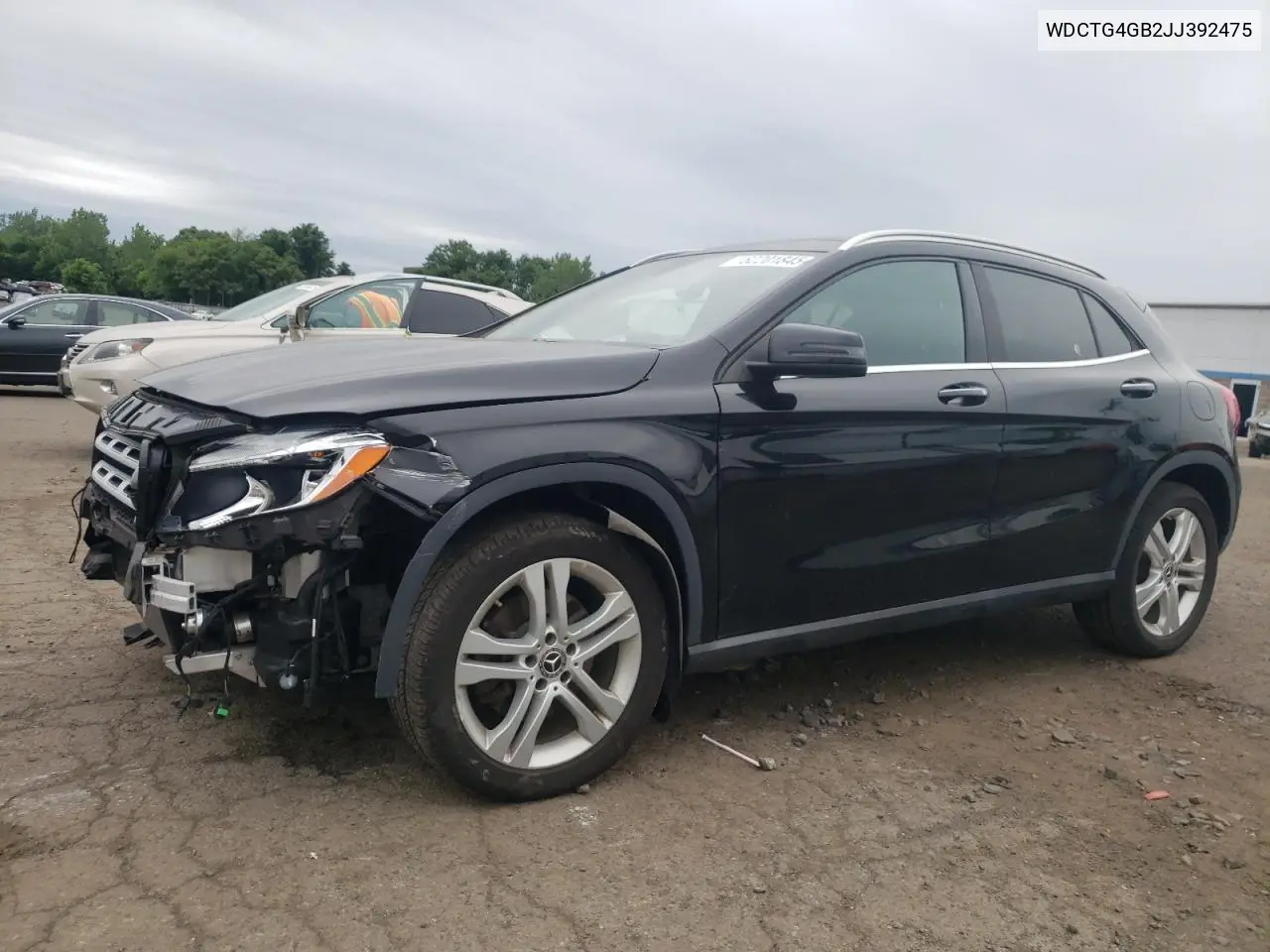 2018 Mercedes-Benz Gla 250 4Matic VIN: WDCTG4GB2JJ392475 Lot: 62201845
