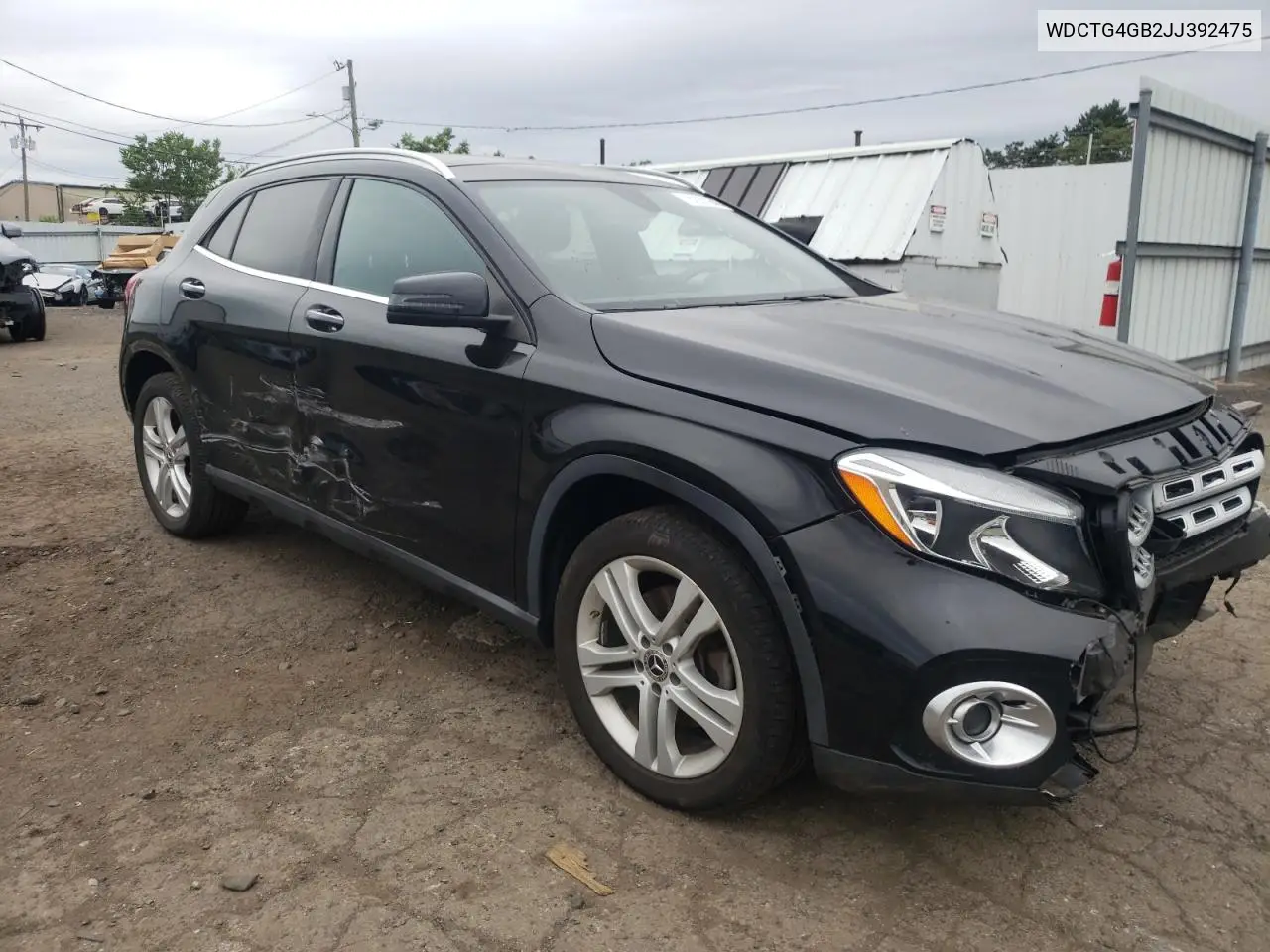 2018 Mercedes-Benz Gla 250 4Matic VIN: WDCTG4GB2JJ392475 Lot: 62201845