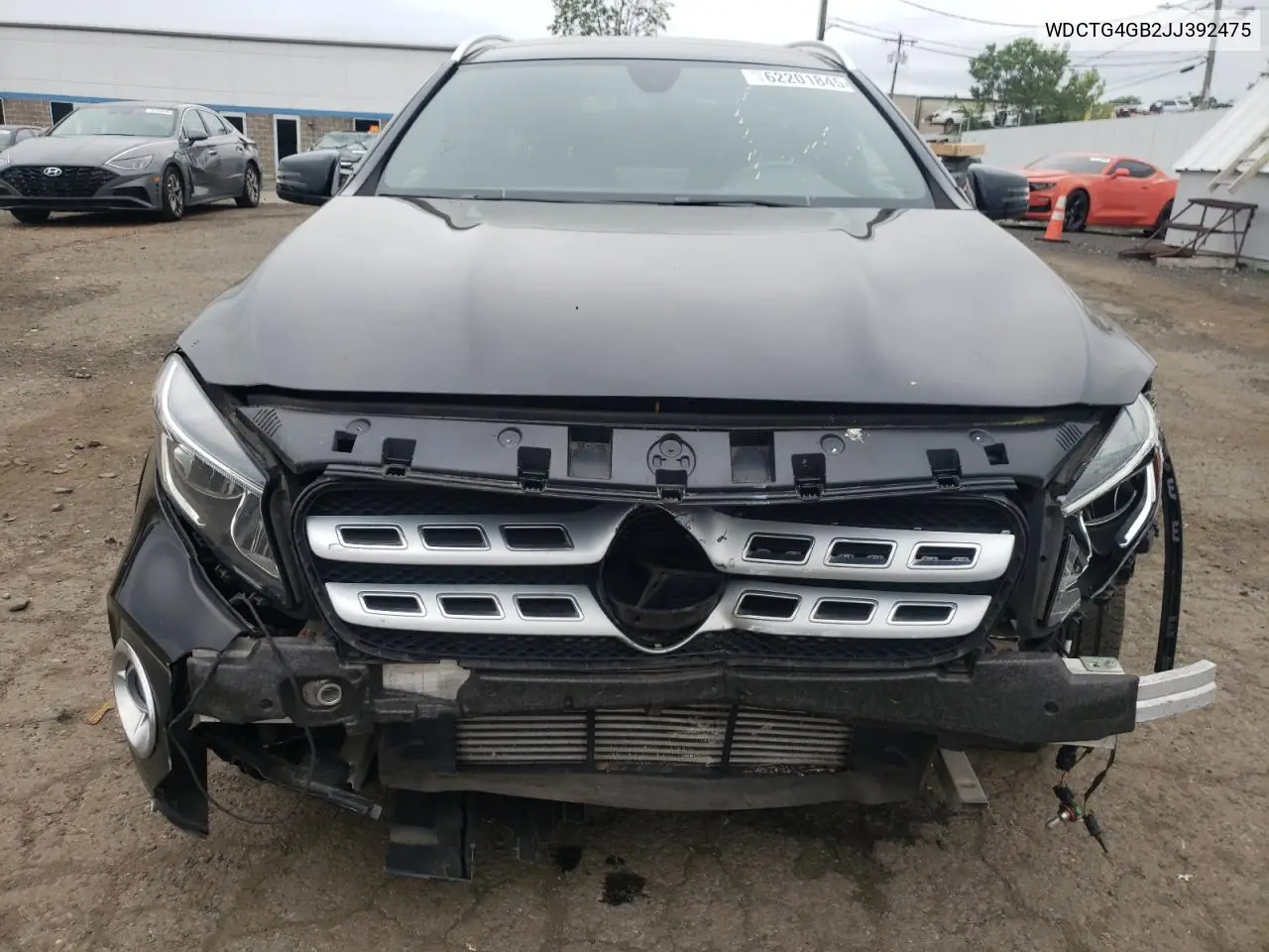 2018 Mercedes-Benz Gla 250 4Matic VIN: WDCTG4GB2JJ392475 Lot: 62201845