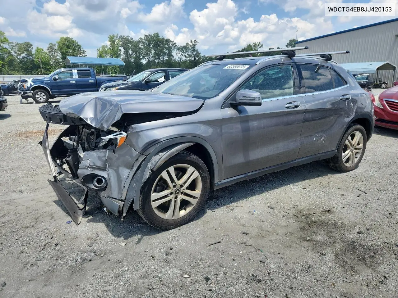 2018 Mercedes-Benz Gla 250 VIN: WDCTG4EB8JJ420153 Lot: 62580975