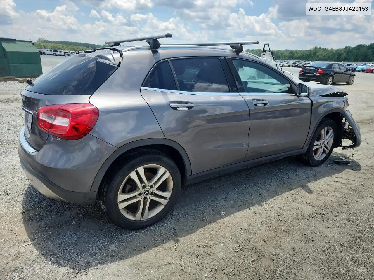 2018 Mercedes-Benz Gla 250 VIN: WDCTG4EB8JJ420153 Lot: 62580975
