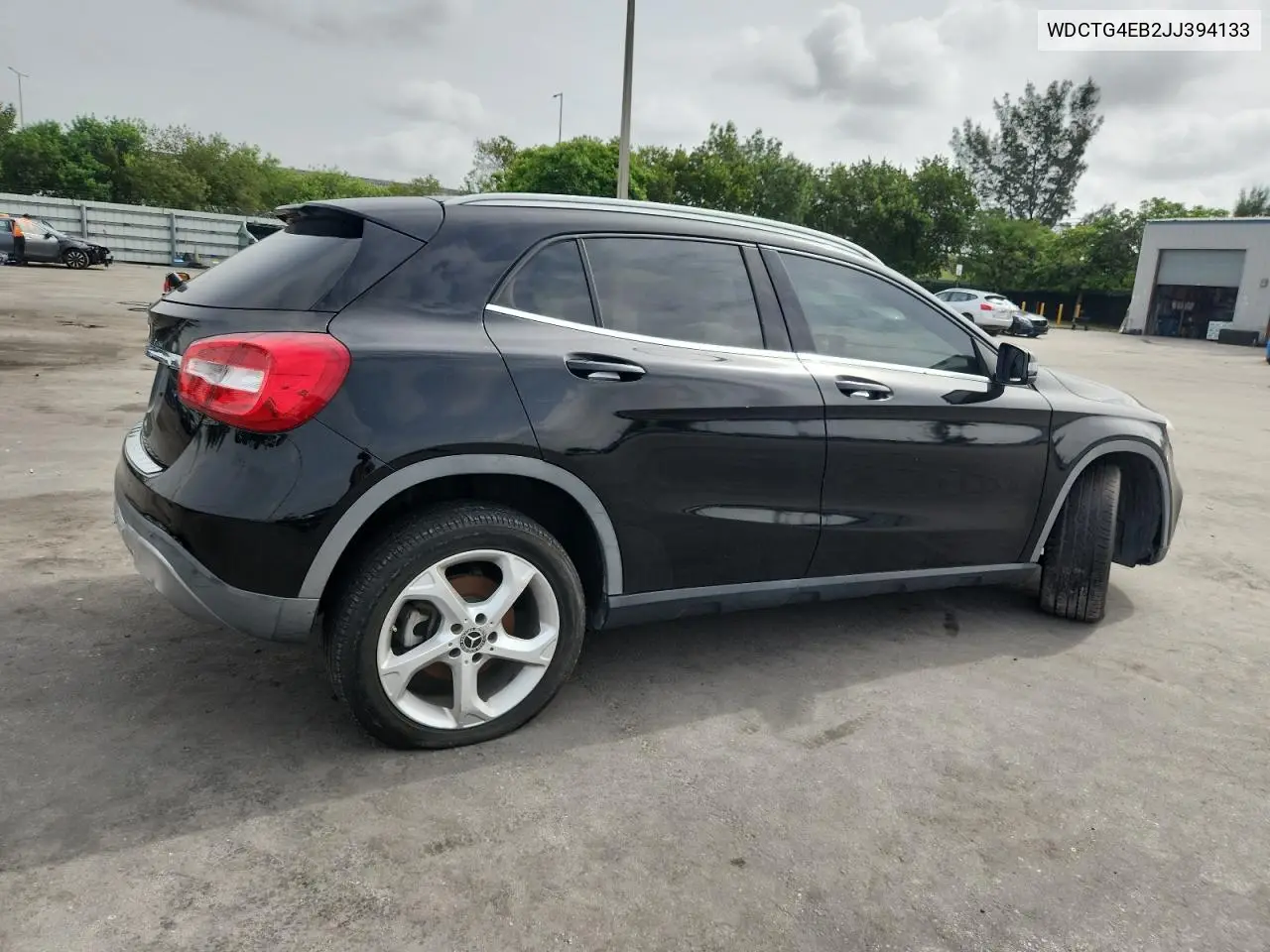 2018 Mercedes-Benz Gla 250 VIN: WDCTG4EB2JJ394133 Lot: 62703595