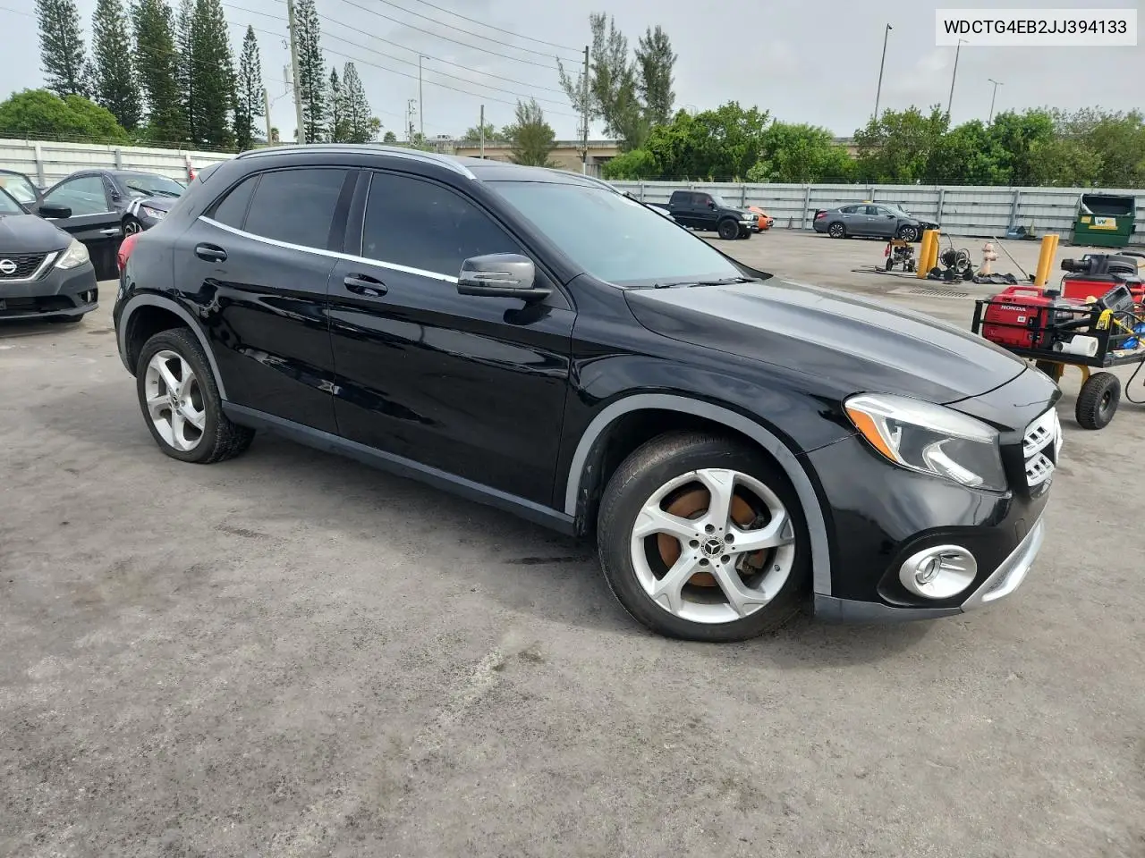 2018 Mercedes-Benz Gla 250 VIN: WDCTG4EB2JJ394133 Lot: 62703595