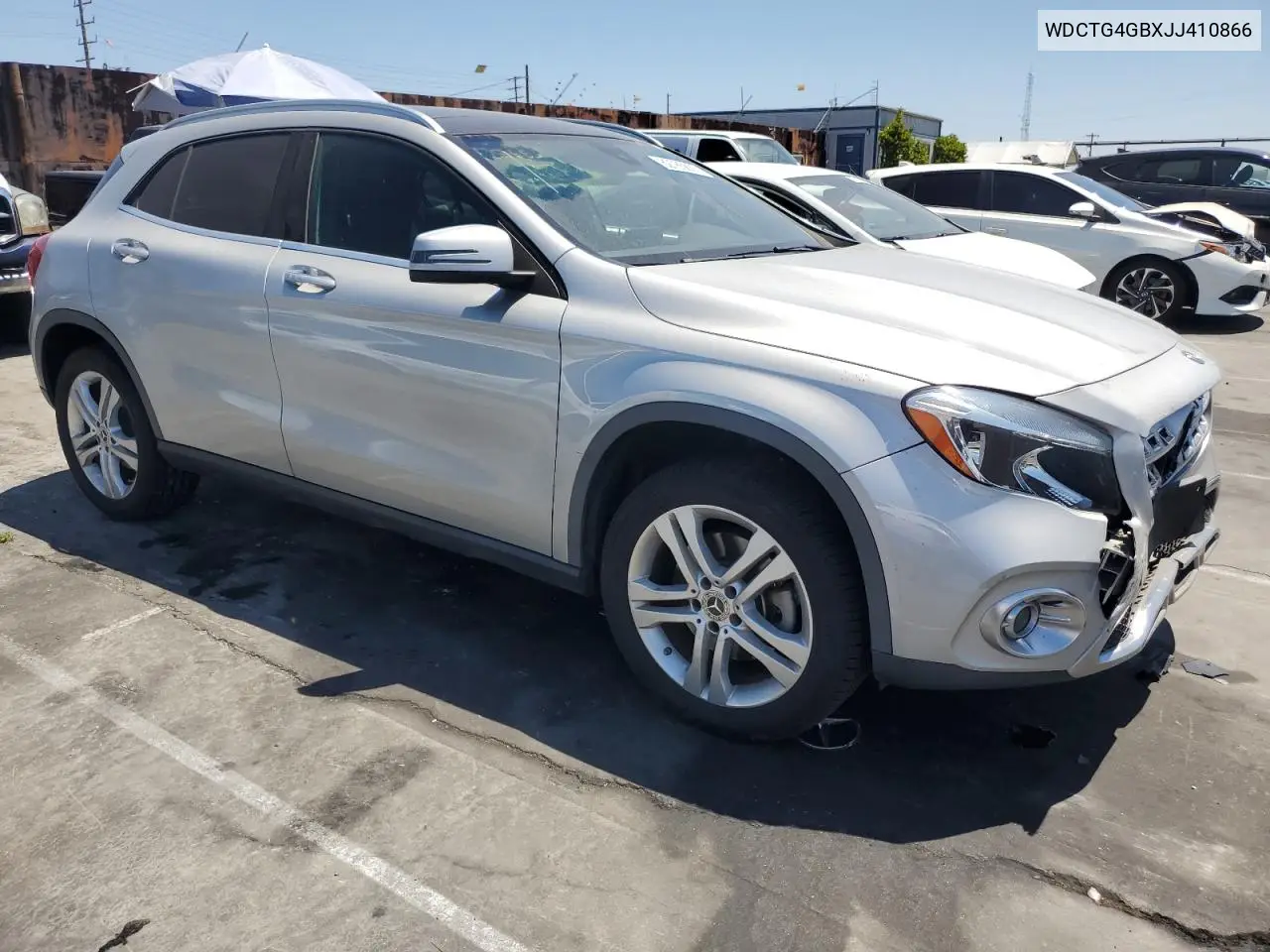 2018 Mercedes-Benz Gla 250 4Matic VIN: WDCTG4GBXJJ410866 Lot: 62785835