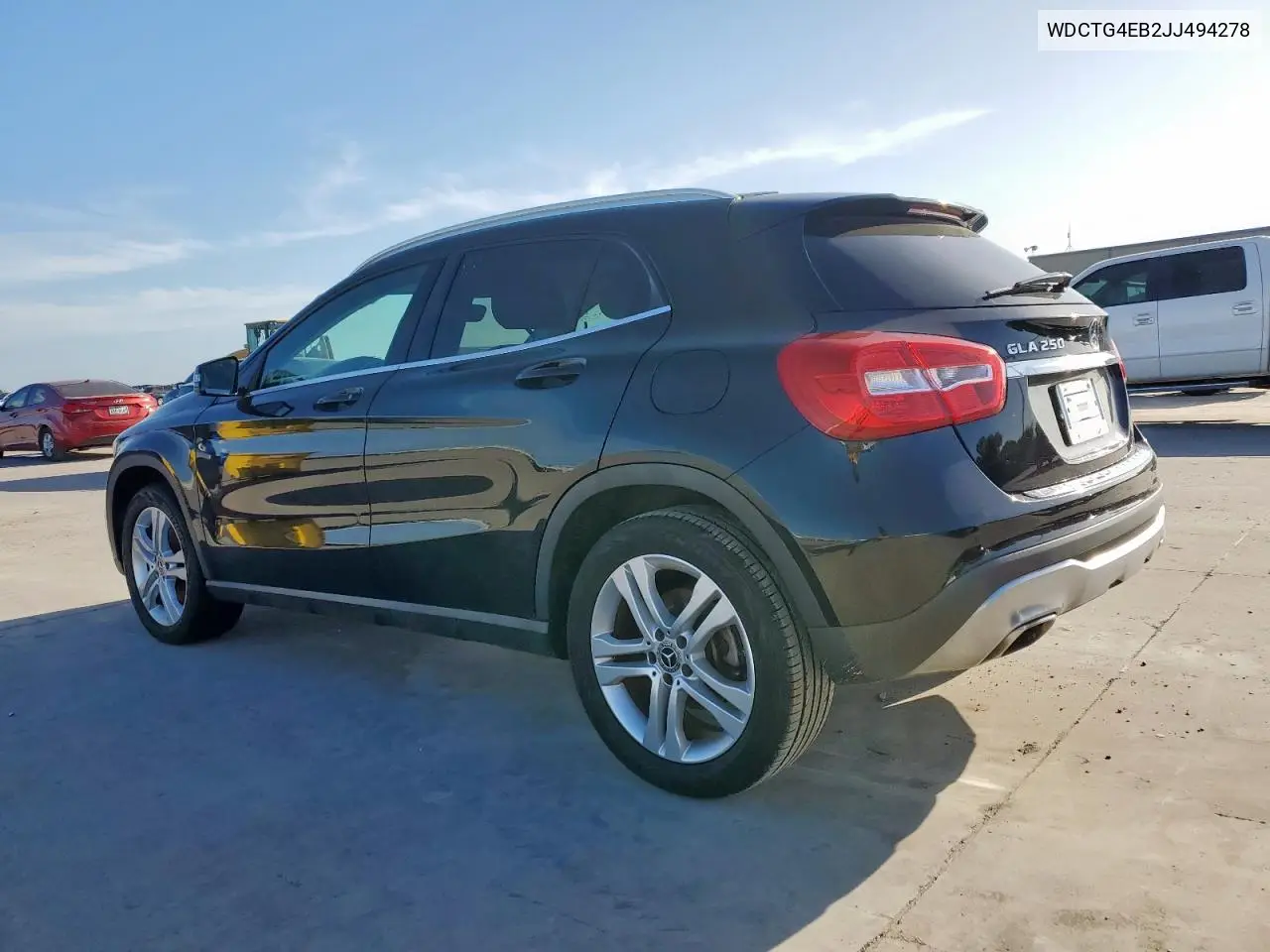 2018 Mercedes-Benz Gla 250 VIN: WDCTG4EB2JJ494278 Lot: 62909735